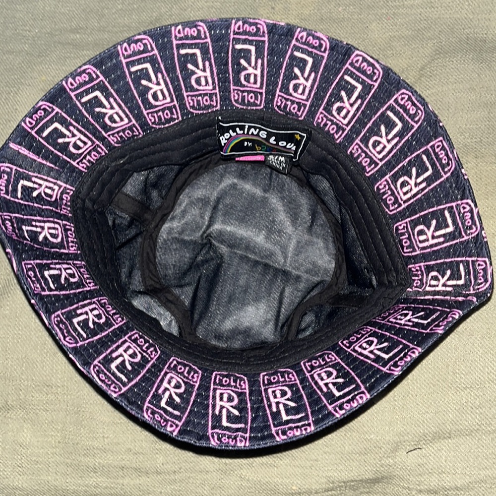 Urban Outfitters Rolling Loud Bucket Bat Black & Purple NWT - Picture 4 of 6